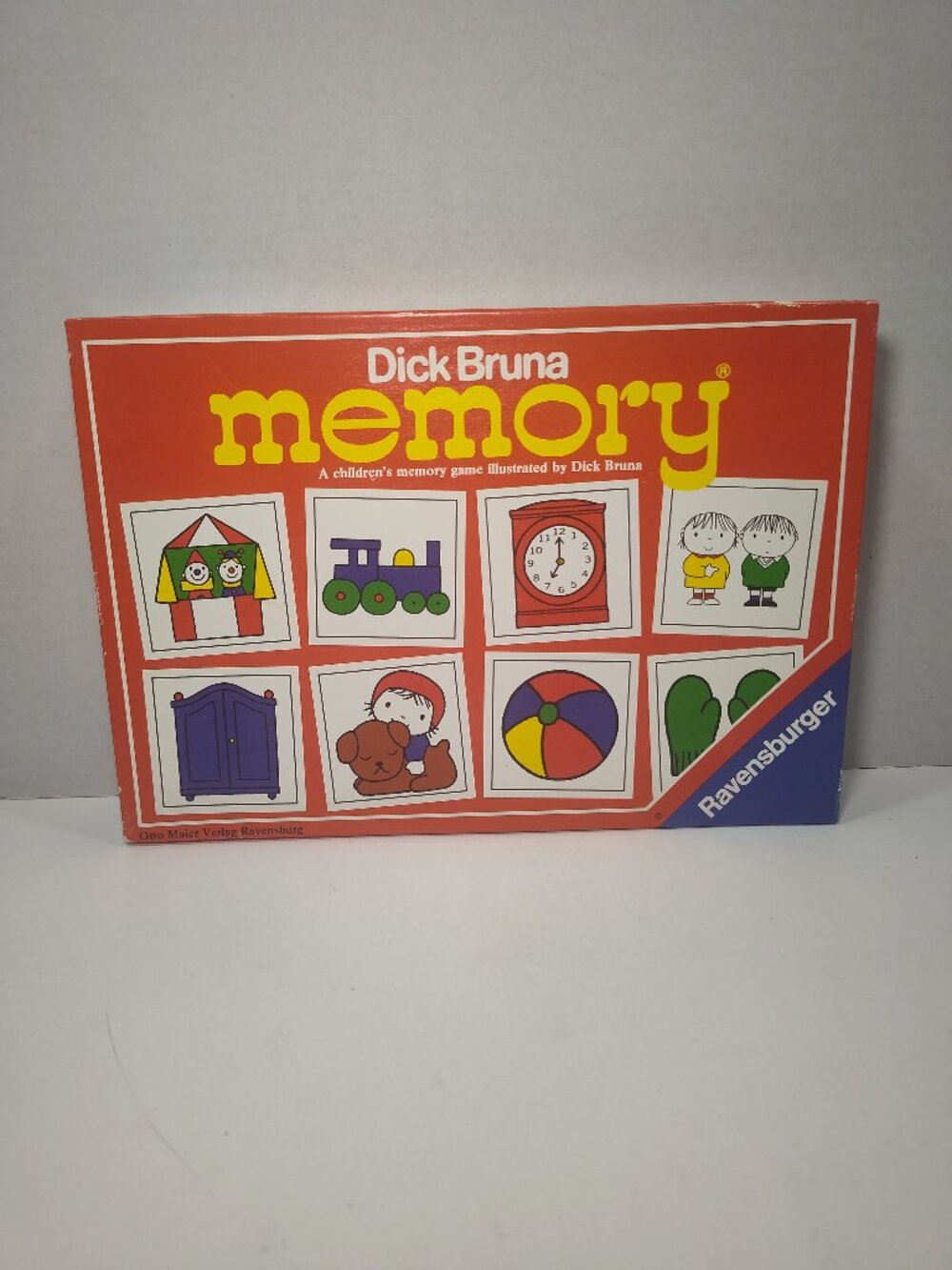 Dick Bruna Memory Game Ravensburger 1984 Complete West Germany 36 Pairs